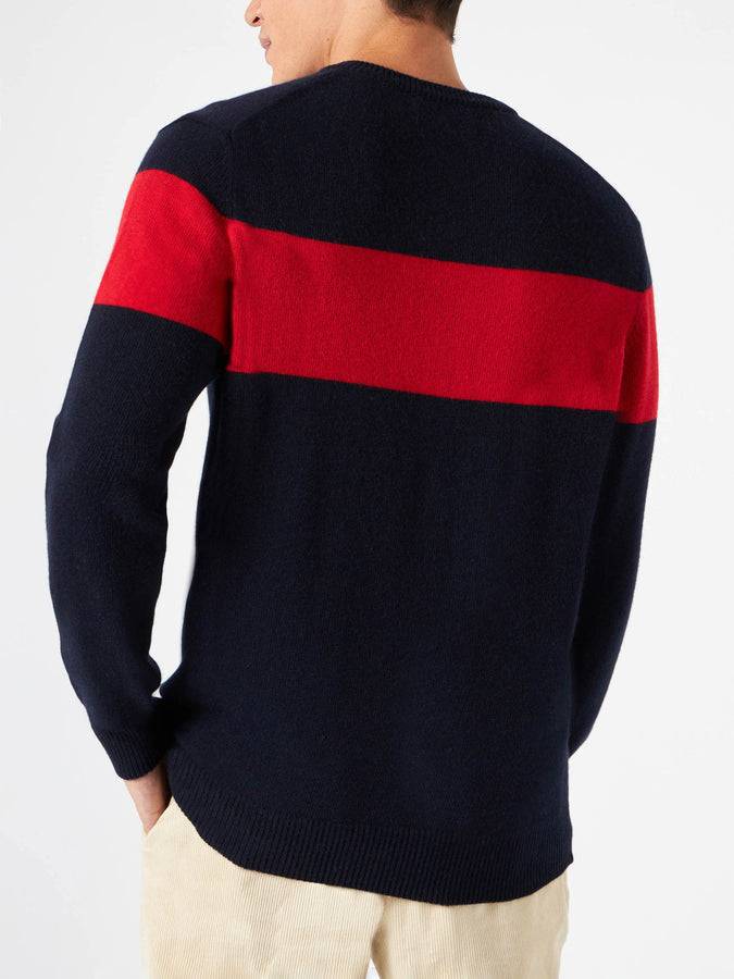Mc2 Saint Barth Maglia Da Uomo Campiglio In Misto Cashmere