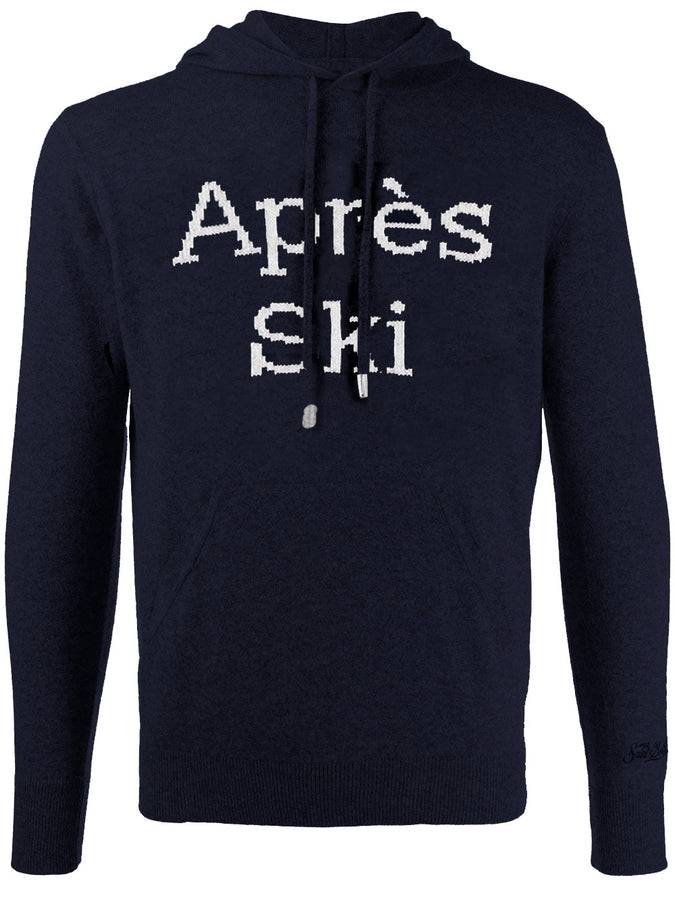 Mc2 Saint Barth Maglia Da Uomo Con Cappuccio E Ricamo Après Ski