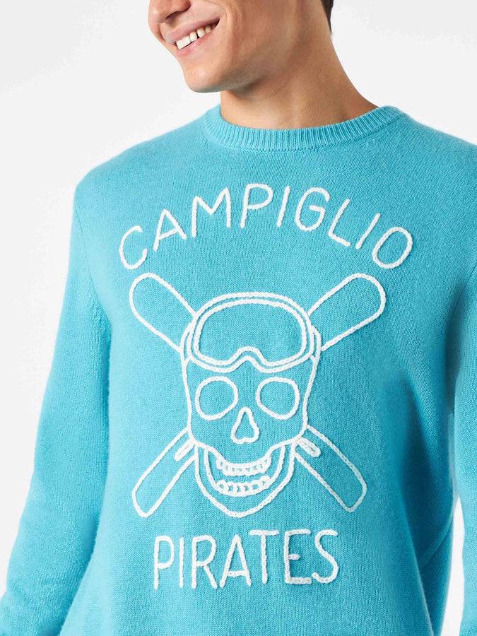 Mc2 Saint Barth Maglia Da Uomo Con Ricamo Campiglio Pirates