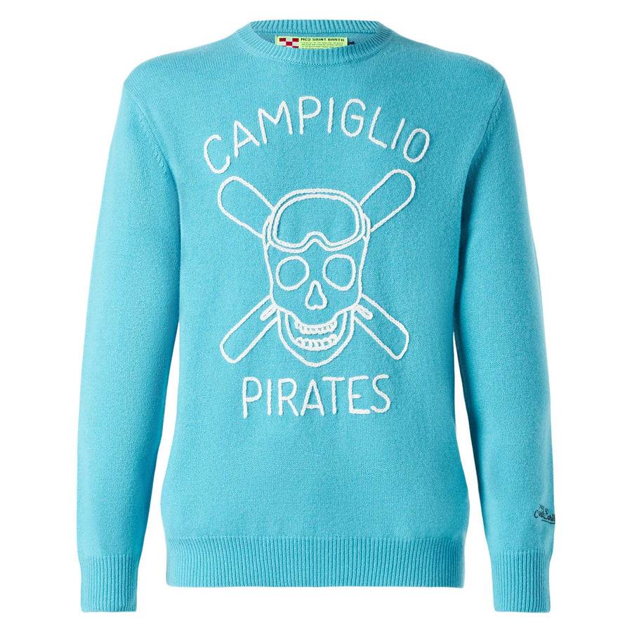 Mc2 Saint Barth Maglia Da Uomo Con Ricamo Campiglio Pirates
