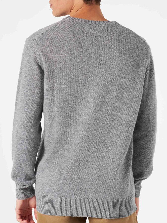 Mc2 Saint Barth Maglia Da Uomo Con Rock Snoopy Grigio | SNOOPY - EDIZIONE SPECIALE PEANUTS™