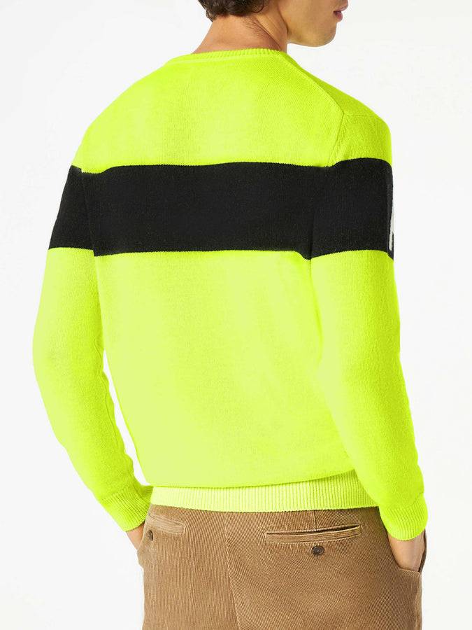 Mc2 Saint Barth Maglia Da Uomo Con Scritta Apres Ski