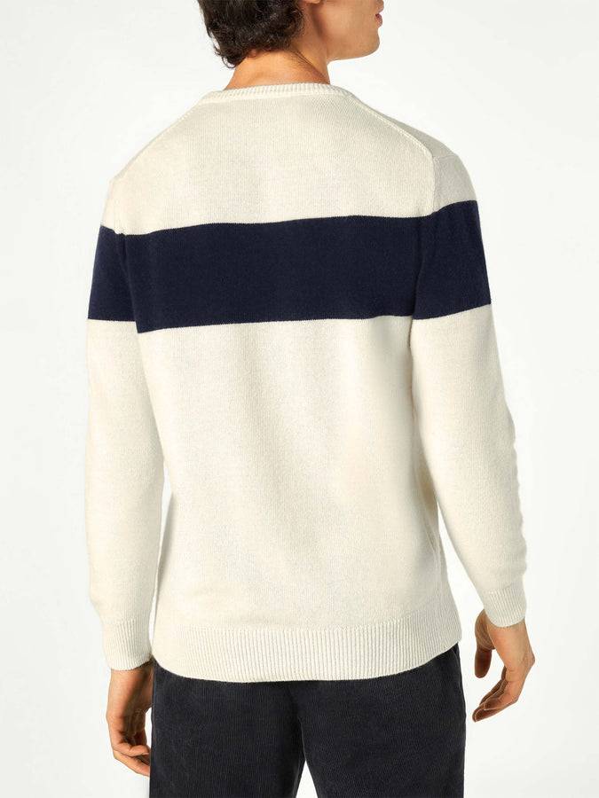 Mc2 Saint Barth Maglia Da Uomo Con Scritta Après Ski