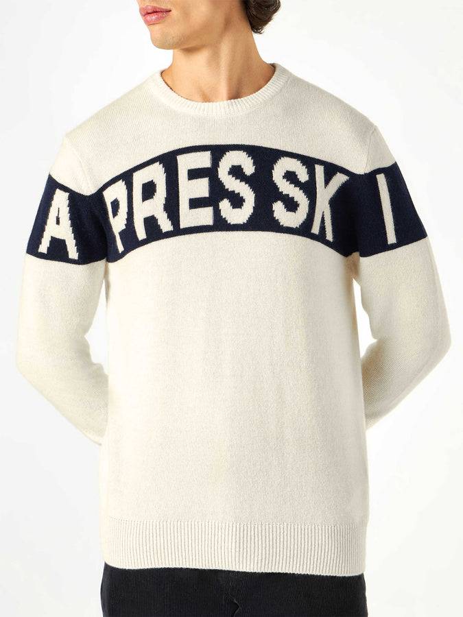 Mc2 Saint Barth Maglia da uomo con scritta Après Ski