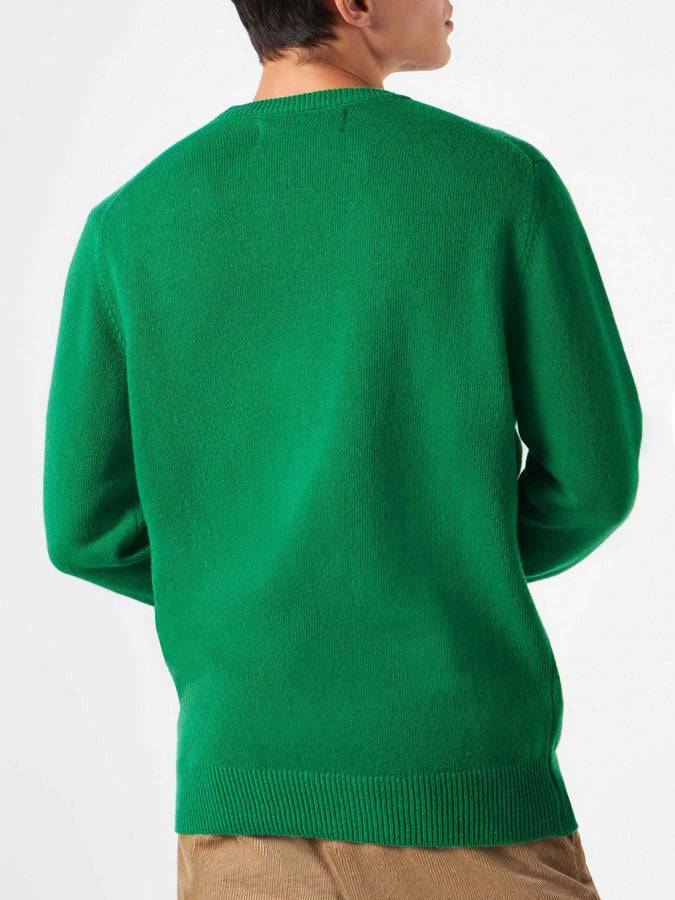 Mc2 Saint Barth Maglia Da Uomo Con Scritta Cortina Vs Courma