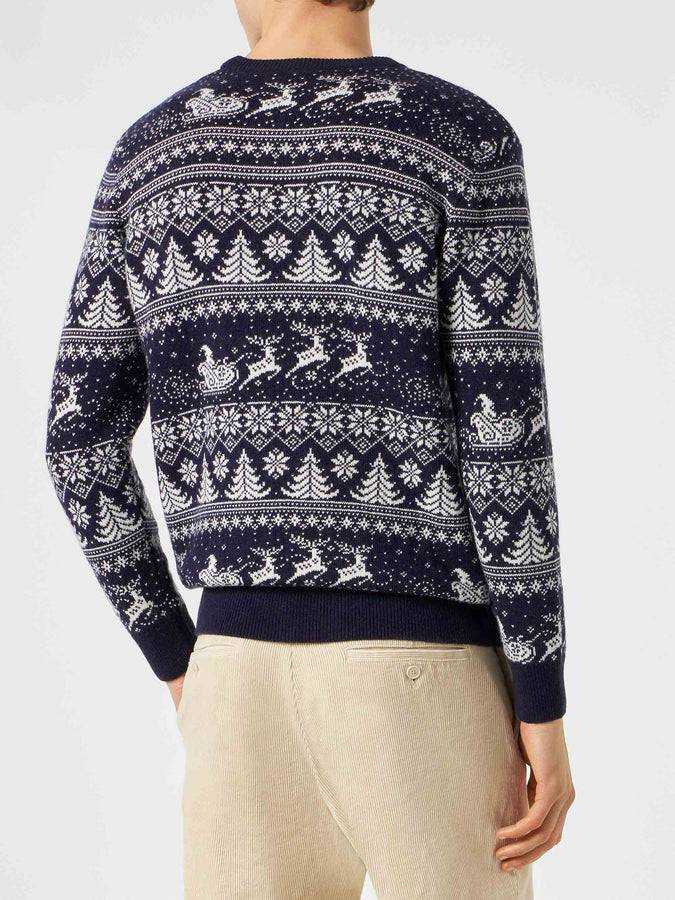 Mc2 Saint Barth Maglia Da Uomo Con Scritta I Believe In Santa