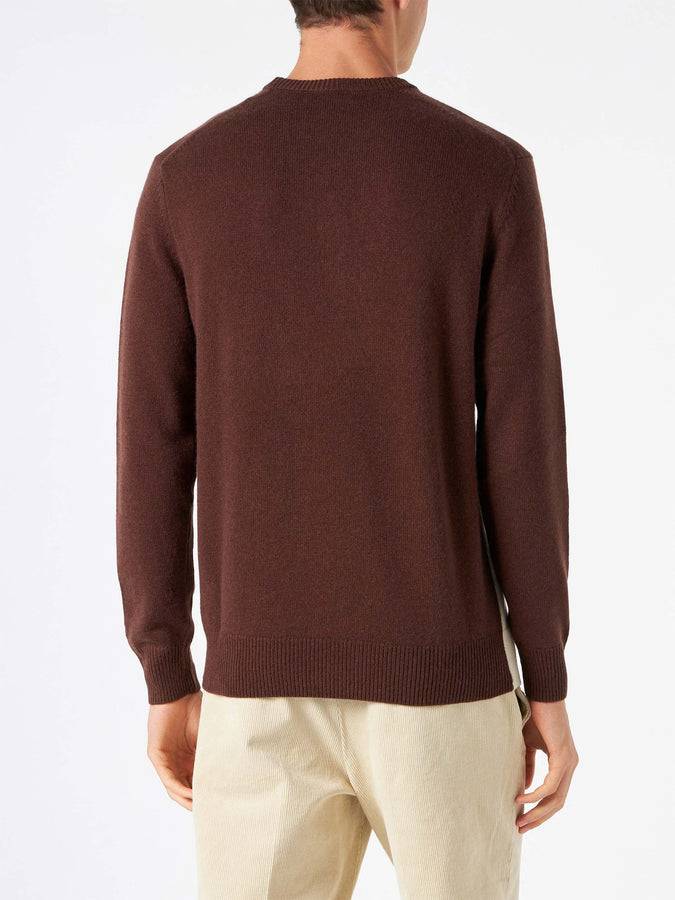 Mc2 Saint Barth Maglia Da Uomo Con Stampa Cartoline Cortina