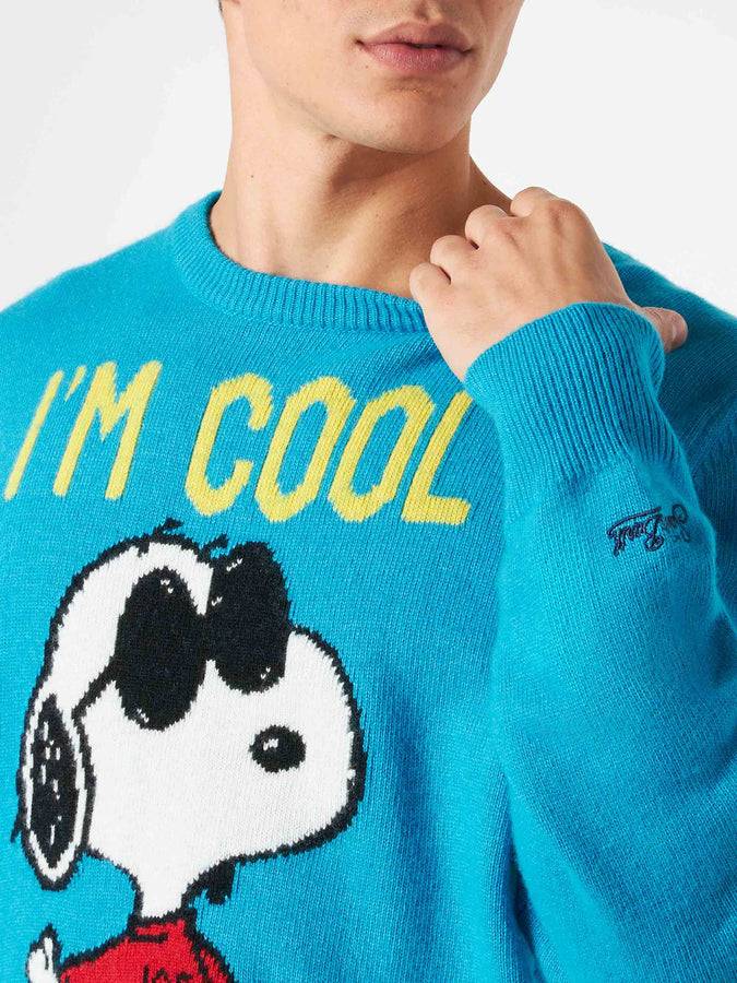 Mc2 Saint Barth Maglia Da Uomo Con Stampa Snoopy I'm Cool | SNOOPY - EDIZIONE SPECIALE PEANUTS™