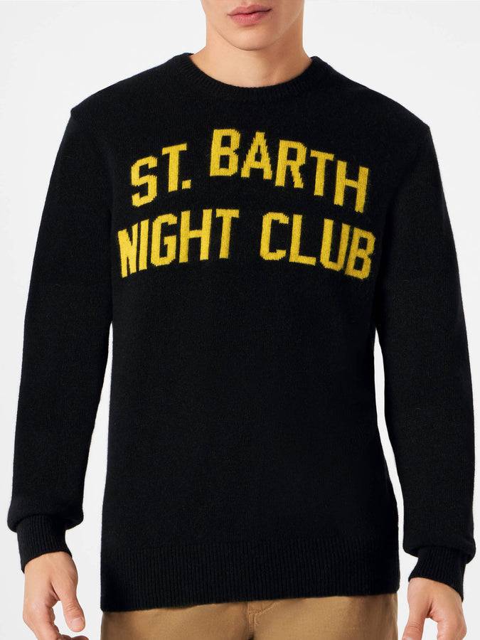 Mc2 Saint Barth Maglia Da Uomo Con Stampa St. Barth Night Club