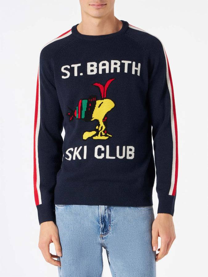 Mc2 Saint Barth Maglia Da Uomo Con Stampa Woodstock | WOODSTOCK - EDIZIONE SPECIALE PEANUTS™