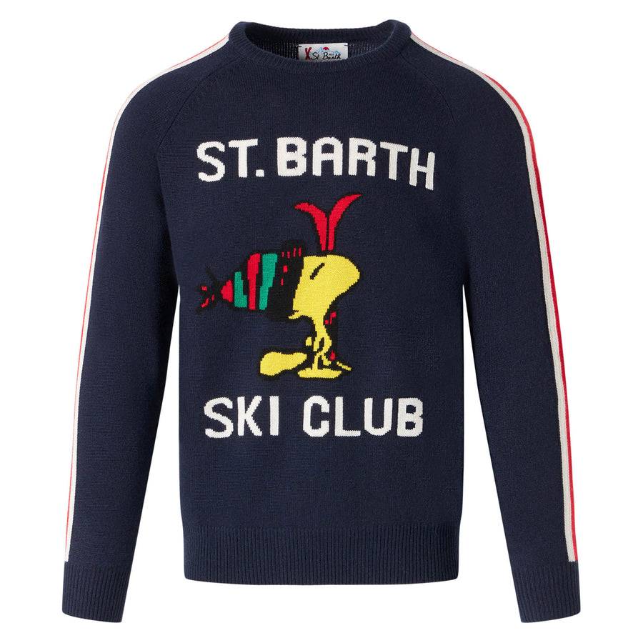Mc2 Saint Barth Maglia Da Uomo Con Stampa Woodstock | WOODSTOCK - EDIZIONE SPECIALE PEANUTS™