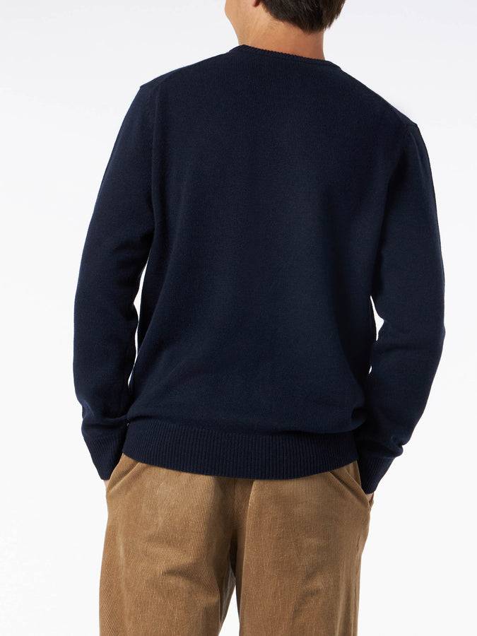 Mc2 Saint Barth Maglia Da Uomo Girocollo Con Stampa Jacquard Crypto Ducky | EDIZIONE SPECIALE CRYPTO PUPPETS