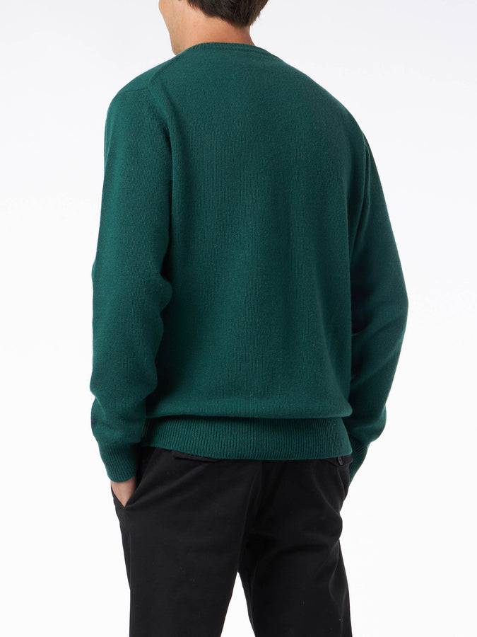 Mc2 Saint Barth Maglia Da Uomo Girocollo Con Stampa Jacquard Vespa | EDIZIONE SPECIALE VESPA©