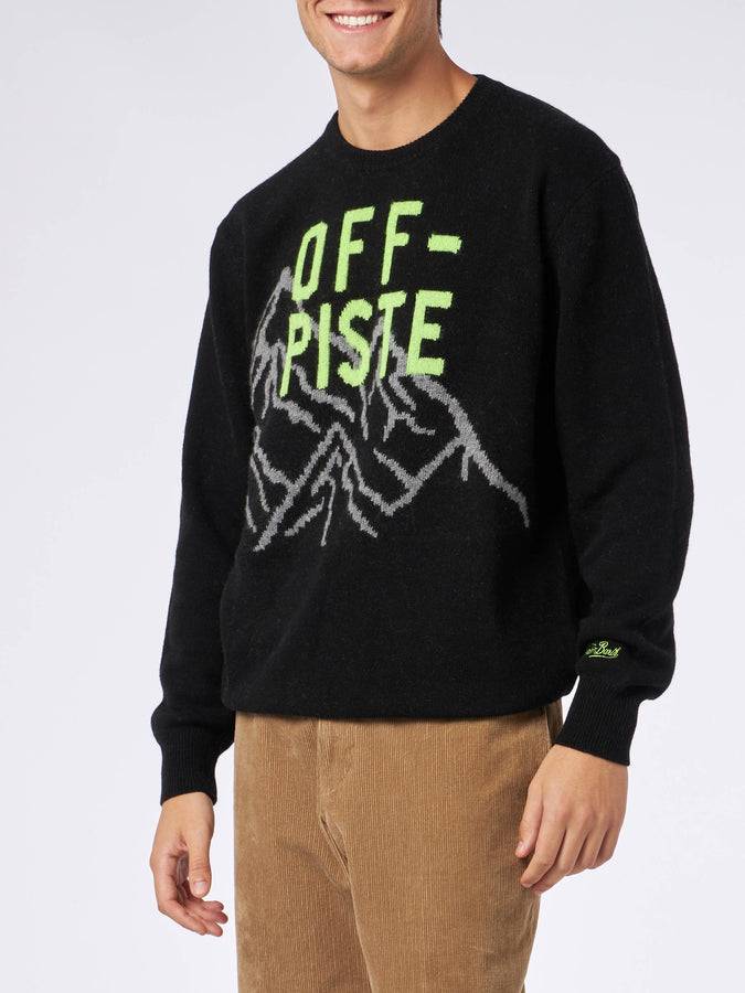 Mc2 Saint Barth Maglia da uomo Off-Piste giallo fluo