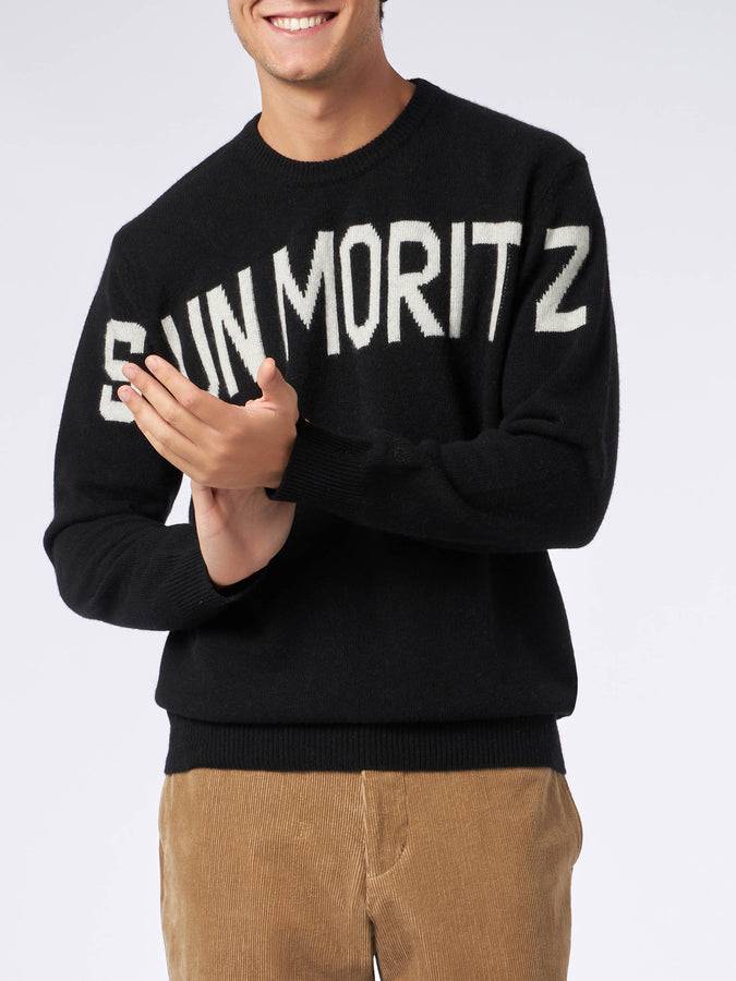 Mc2 Saint Barth Maglia da uomo Sun Moritz in misto cashmere