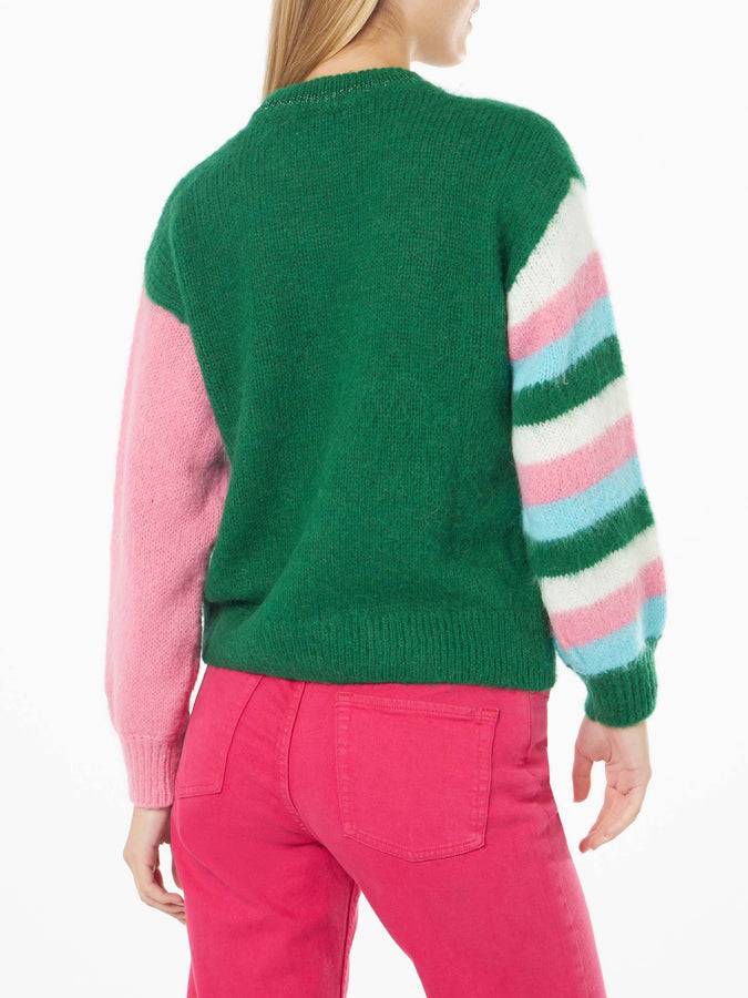 Mc2 Saint Barth Maglia Morbida Da Donna Dalla Forma Squadrata Con Ricamo Comme Ci Comme ça