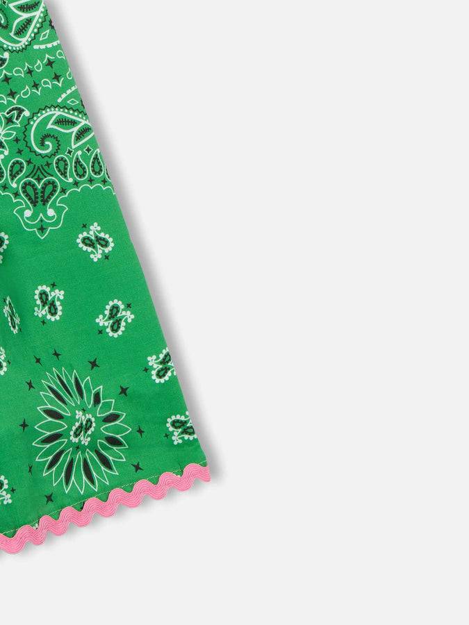 Mc2 Saint Barth Abito Da Bambina Stampa Bandana