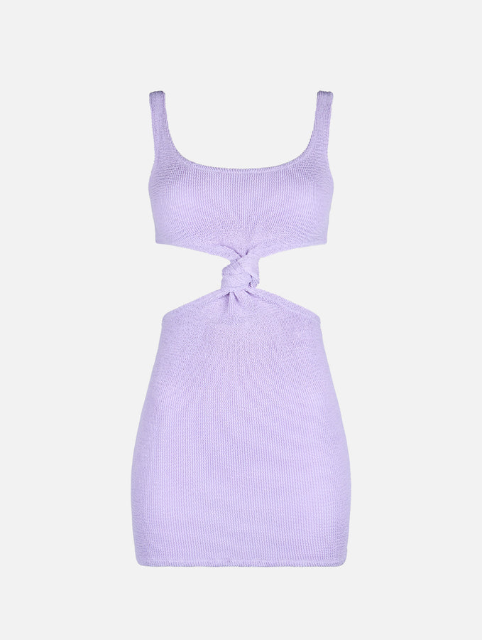 Mc2 Saint Barth Abito Kim Da Donna Cut Out Crinkle