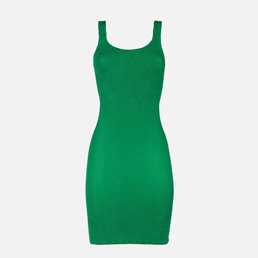 Mc2 Saint Barth Abito Verde Crinkle