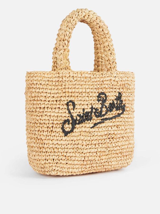 Mc2 Saint Barth Beige Raffia Beach Mini Bag