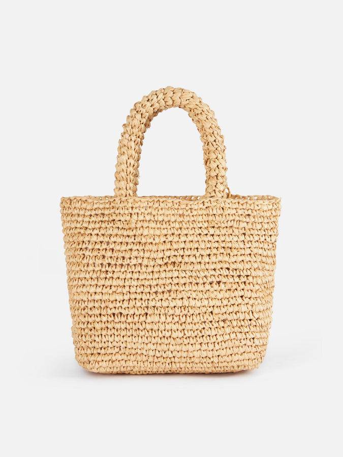 Mc2 Saint Barth Beige Raffia Beach Mini Bag