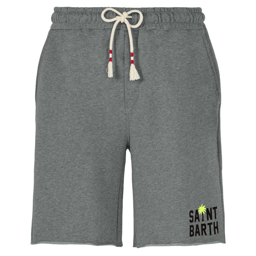 Mc2 Saint Barth Bermuda Da Uomo In Cotone Grigio