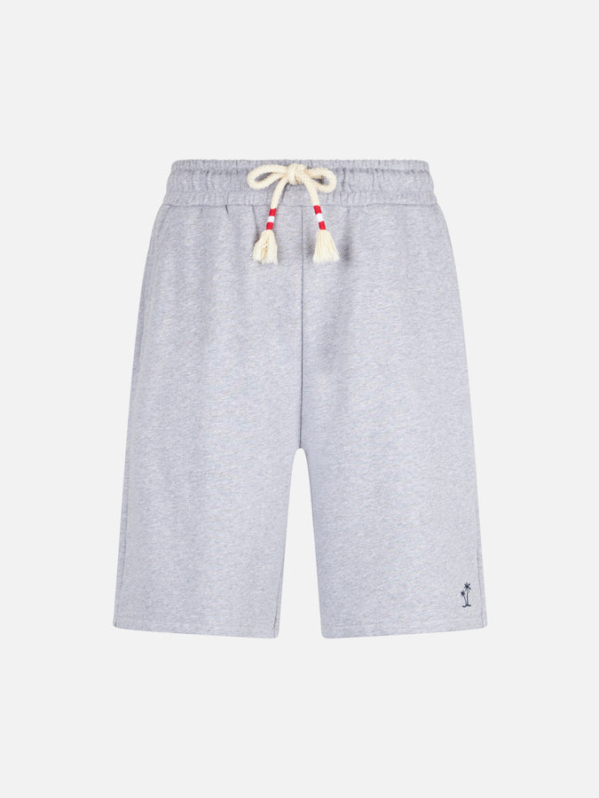Mc2 Saint Barth Bermuda Da Uomo In Cotone Grigio