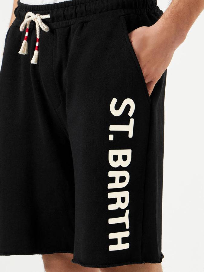 Mc2 Saint Barth Bermuda Da Uomo In Cotone Nero