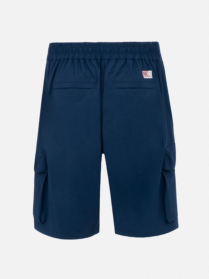 Mc2 Saint Barth Bermuda Uomo Blu Navy Deck
