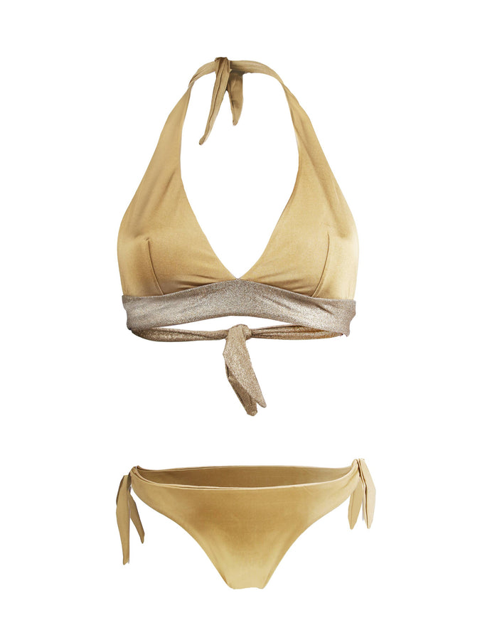 Mc2 Saint Barth Bikini A Bralette Oro