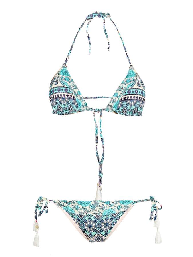 Mc2 Saint Barth Bikini A Triangolo Stampa Gipsy