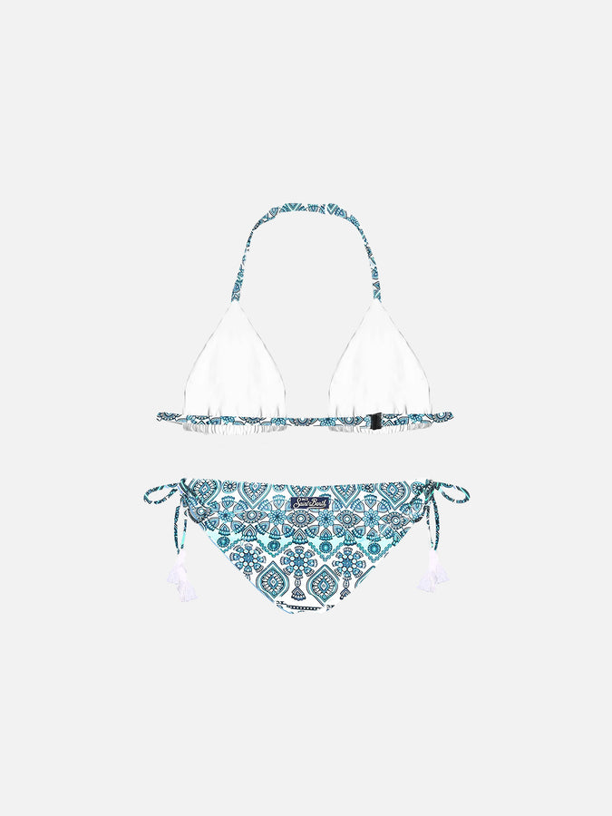 Mc2 Saint Barth Bikini Da Bambina Stampa Gipsy