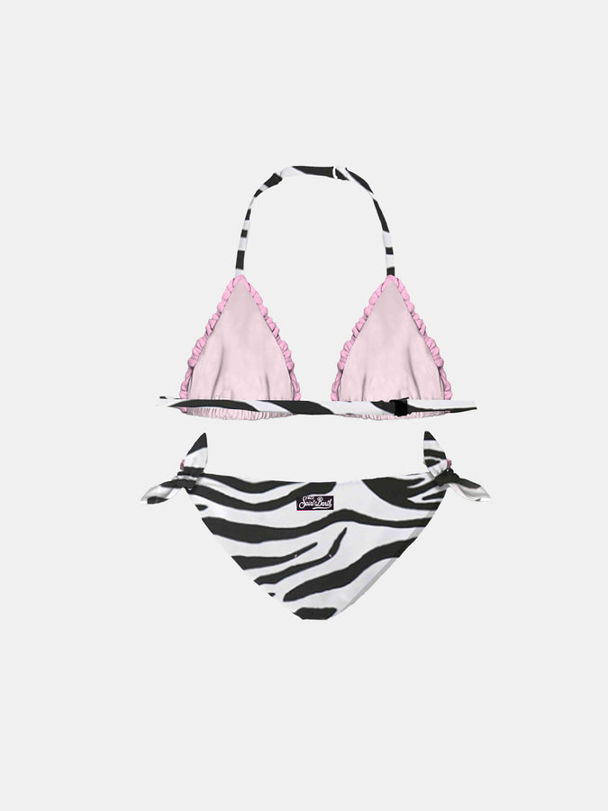 Mc2 Saint Barth Bikini Da Bambina Zebrato
