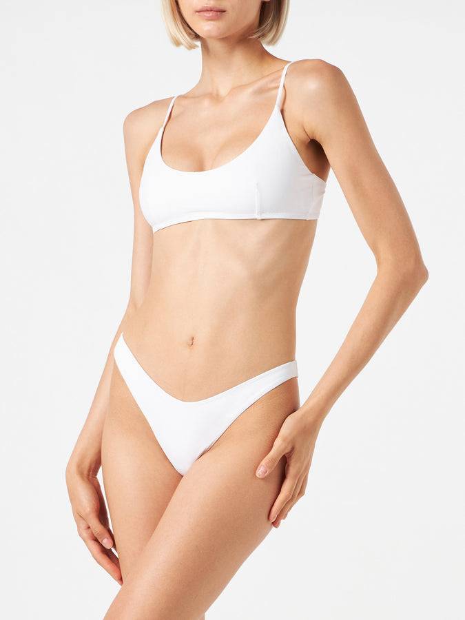 Mc2 Saint Barth Bikini da donna a bralette bianco