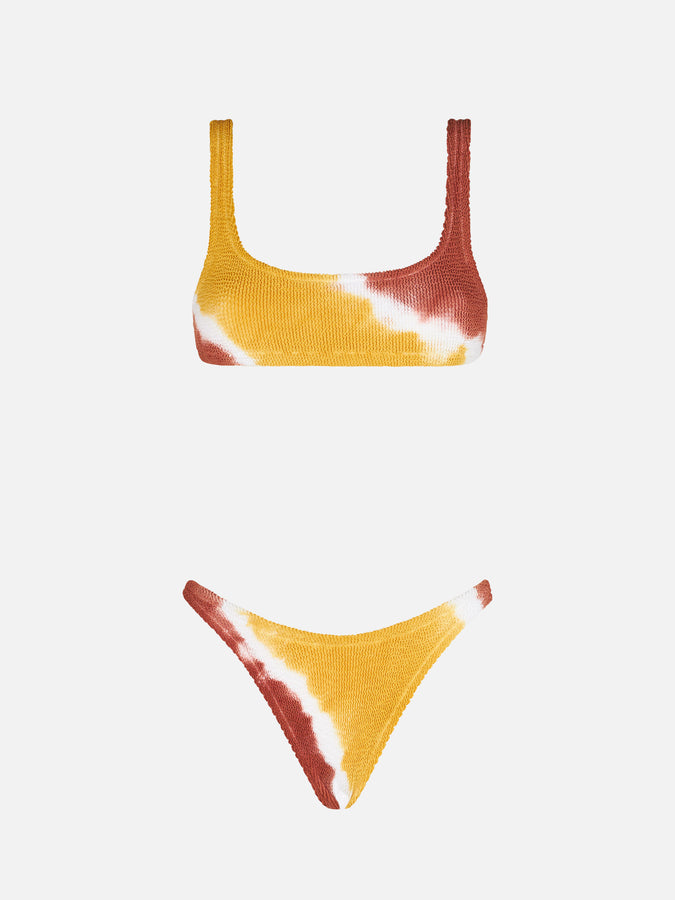 Mc2 Saint Barth Bikini Da Donna A Bralette Crinkle