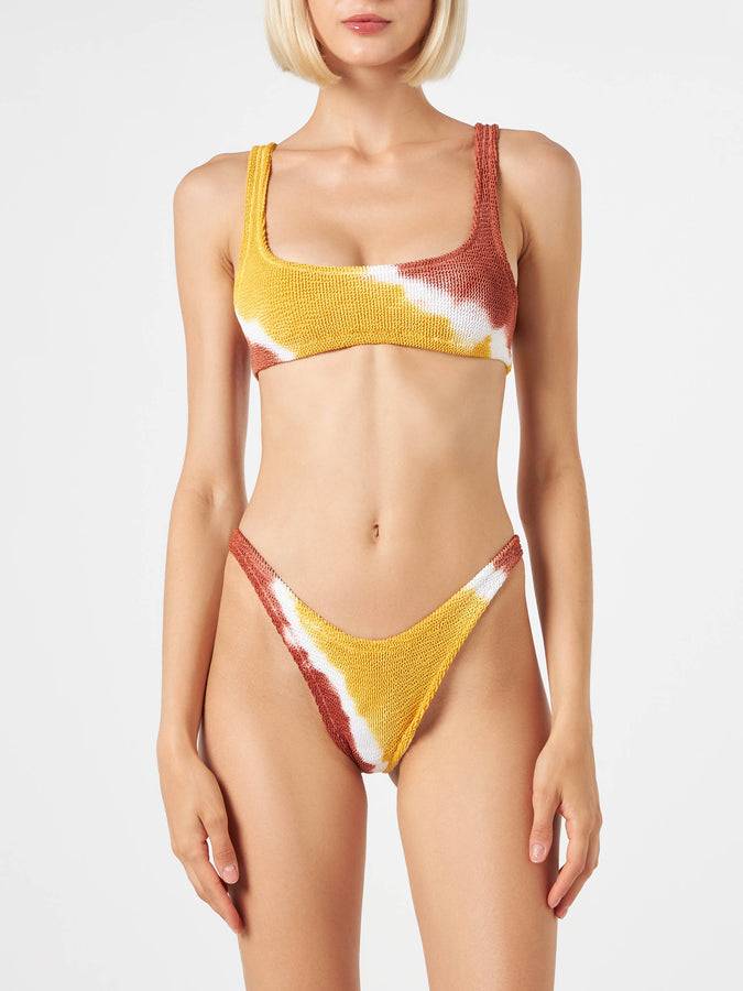 Mc2 Saint Barth Bikini da donna a bralette crinkle