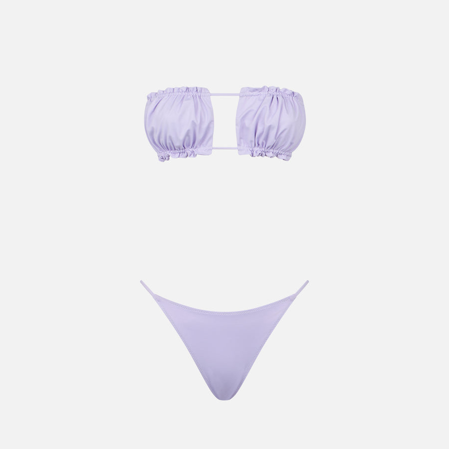 Mc2 Saint Barth Bikini Da Donna A Fascia Lilla