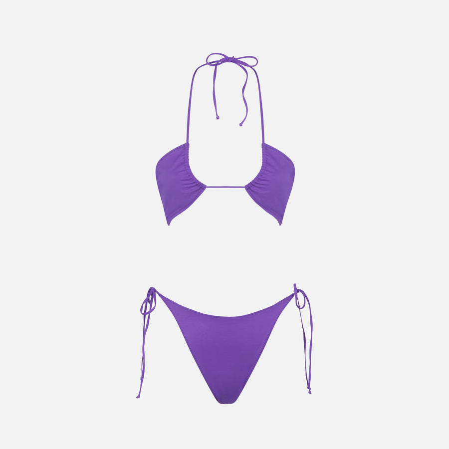 Mc2 Saint Barth Bikini Da Donna A Fascia Viola