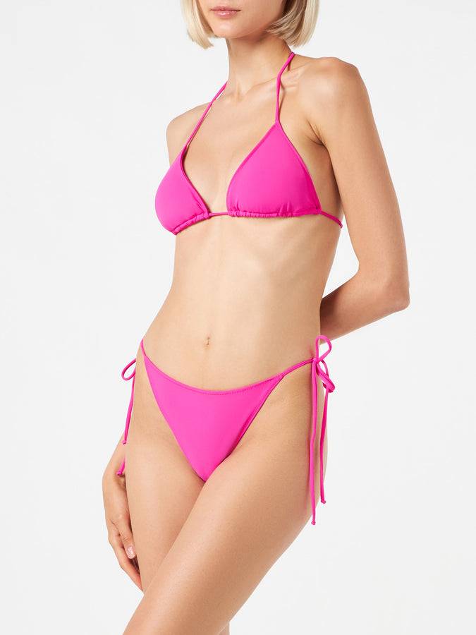 Mc2 Saint Barth Bikini da donna a triangolo fucsia