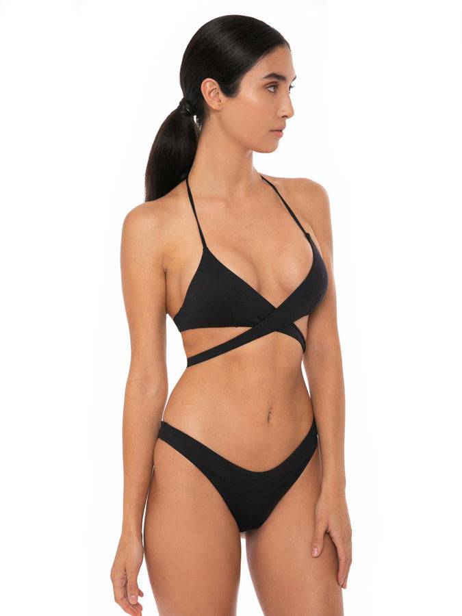 Mc2 Saint Barth Bikini Da Donna A Triangolo Nero