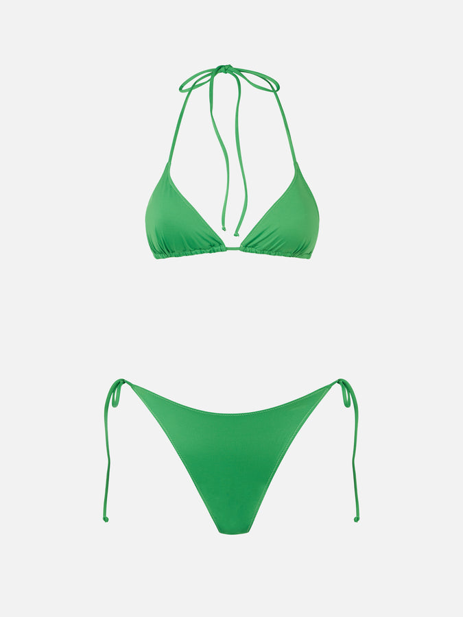 Mc2 Saint Barth Bikini Da Donna A Triangolo Verde