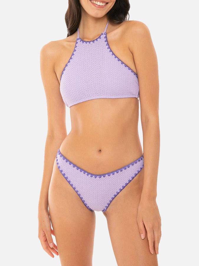 Mc2 Saint Barth Bikini donna con top all'uncinetto