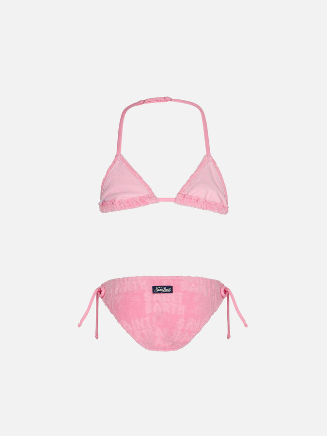 Mc2 Saint Barth Bikini Rosa Da Bambina