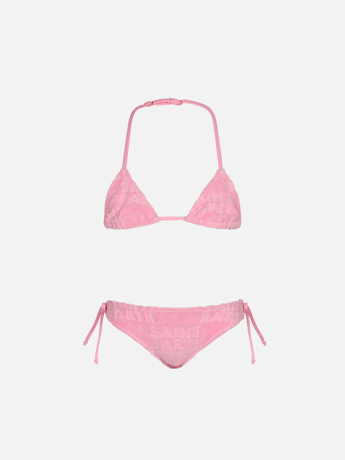 Mc2 Saint Barth Bikini rosa da bambina