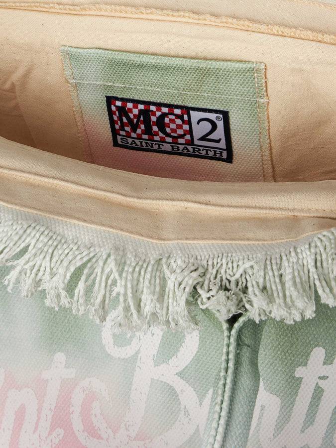 Mc2 Saint Barth Borsa A Spalla In Tela Tie Dye