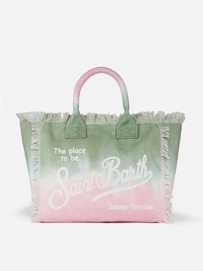 Mc2 Saint Barth Borsa a spalla in tela tie dye
