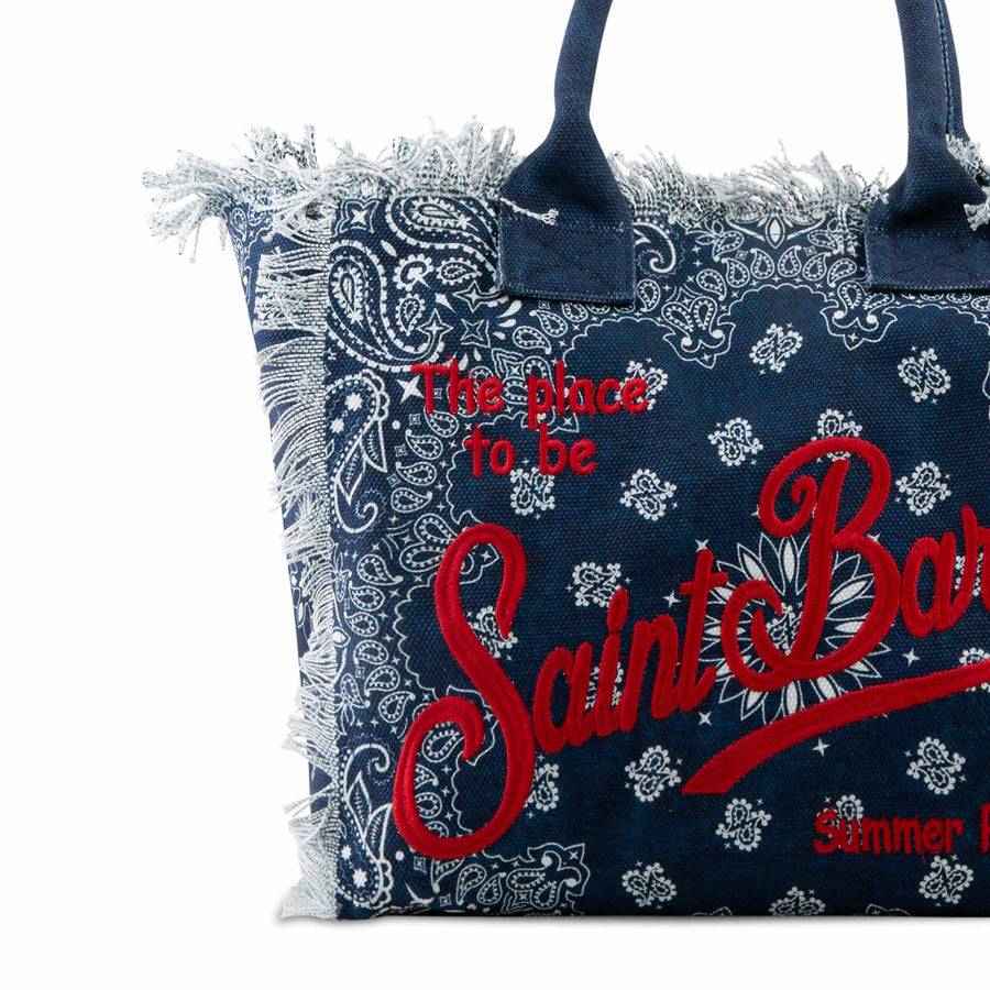 Mc2 Saint Barth Borsa A Spalla Vanity Con Ricamo