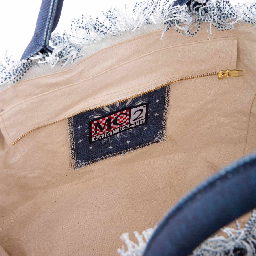 Mc2 Saint Barth Borsa A Spalla Vanity Con Ricamo