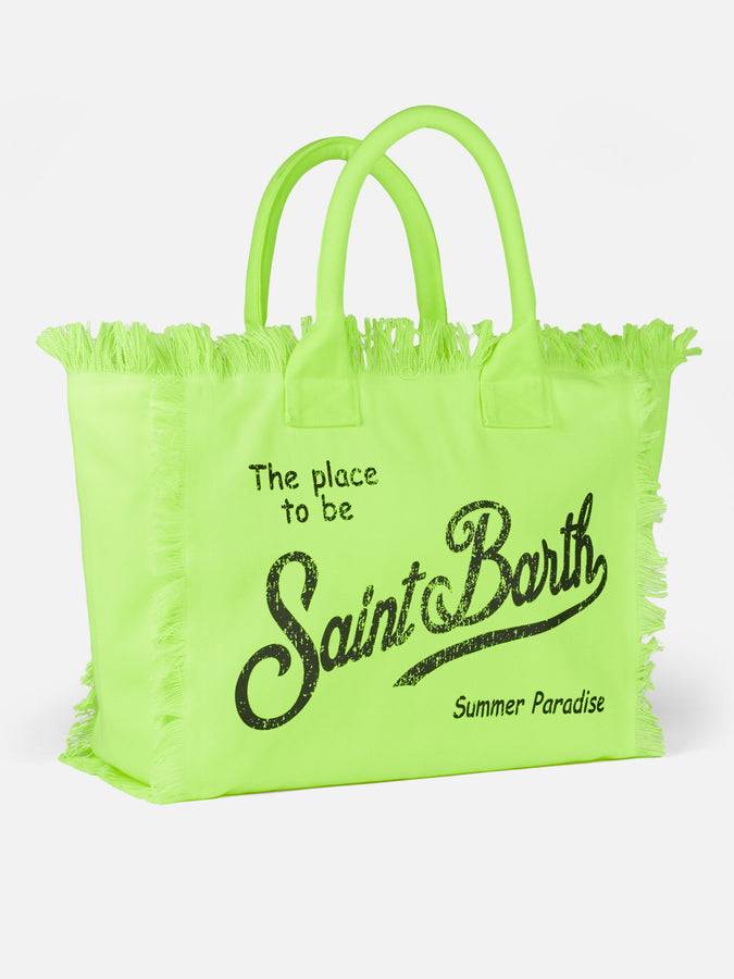 Mc2 Saint Barth Borsa A Spalla Vanity Giallo Fluo
