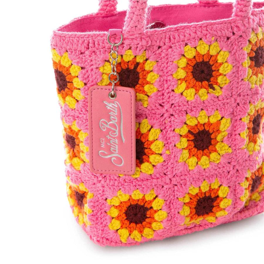 Mc2 Saint Barth Borsa All'uncinetto Girasole